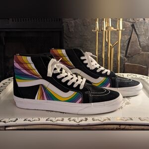 Men's Vans Sk8-Hi Reissue 'Refract - White'